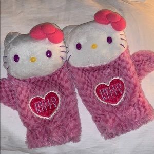 Hello Kitty Pink Face Mittens